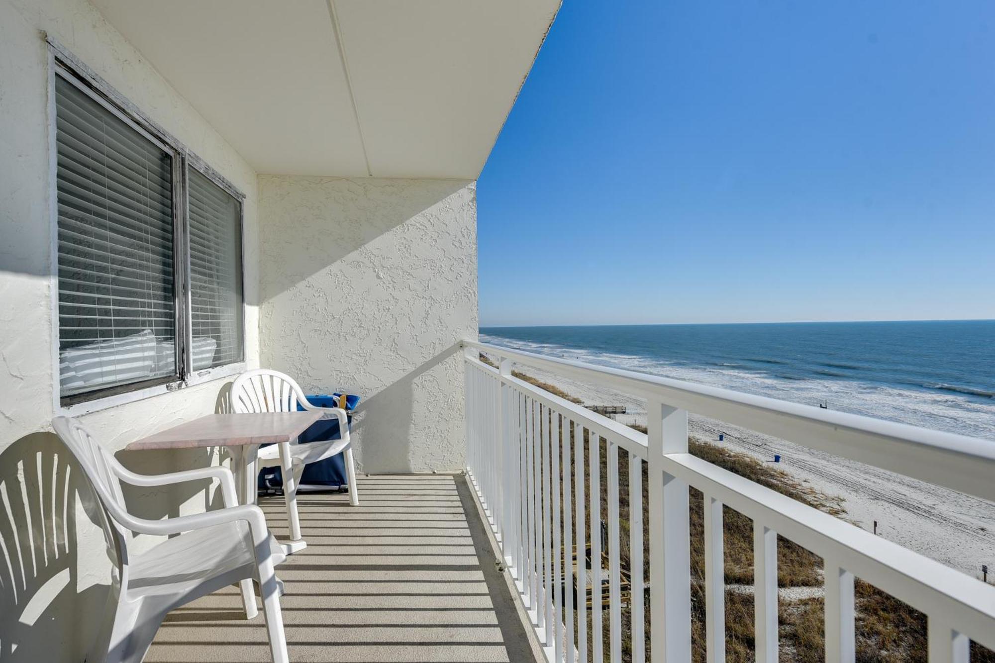 Oceanfront North Myrtle Beach Condo With Indoor Pool Esterno foto