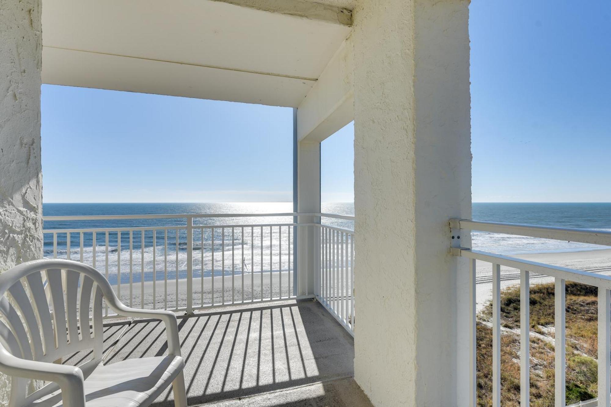 Oceanfront North Myrtle Beach Condo With Indoor Pool Esterno foto