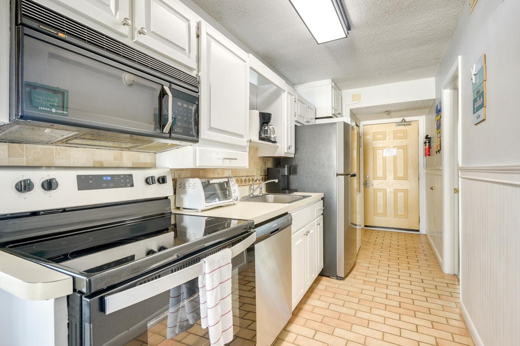 Oceanfront North Myrtle Beach Condo With Indoor Pool Esterno foto