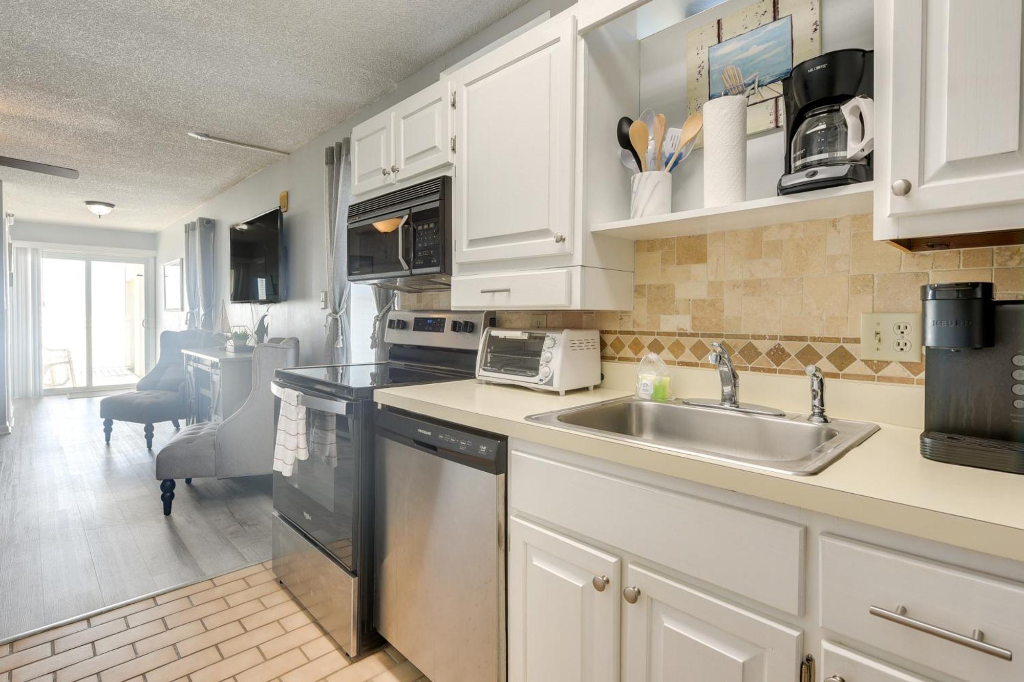 Oceanfront North Myrtle Beach Condo With Indoor Pool Esterno foto